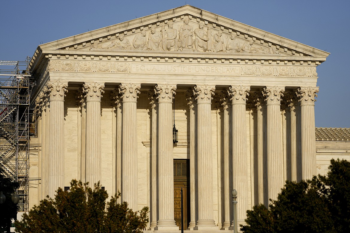 The Supreme Court is seen on April 21, 2023, in Washington. (AP Photo/Alex Brandon, File)