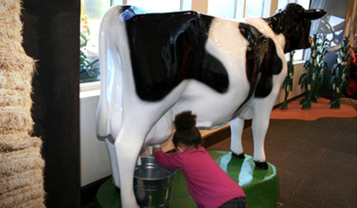 “God Made It All” is the theme of a three-day multi-church vacation bible school, which will be held July 11-13, for kids entering K-sixth grade, 12:30-4pm at United Methodist Church—from insects to animals (including Maggie the mechanical cow for milking) to all of creation.