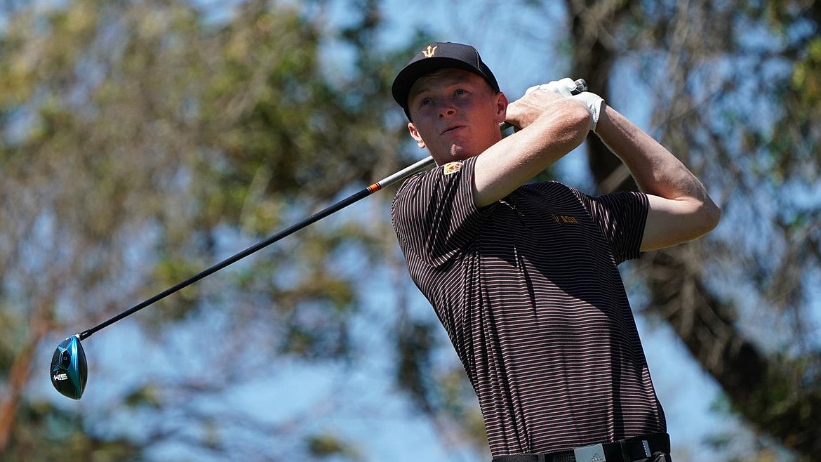 Libby’s Ryggs Johnston was medalist at the U.S. Amateur qualifier at Old Works Golf Course in Anaconda on Tuesday. Johnston graduated from Arizona State University this spring but has one more year of NCAA eligibility remaining.The U.S. Amateur Championship is Aug. 14-20 at Cherry Hills Country Club and Colorado Golf Club. (Photo courtesy ASU Athletics)