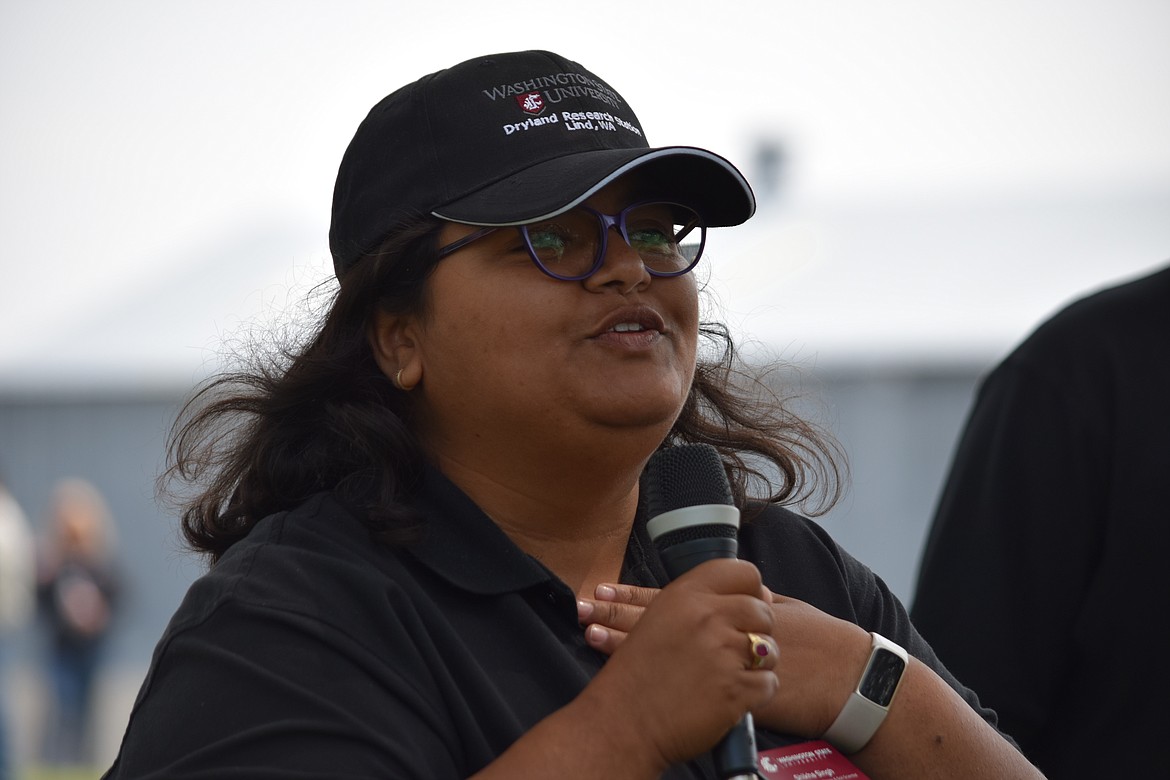 Shikha Singh is a soil scientist at WSU’s Lind Dryland Research Station who specializes in soil health.