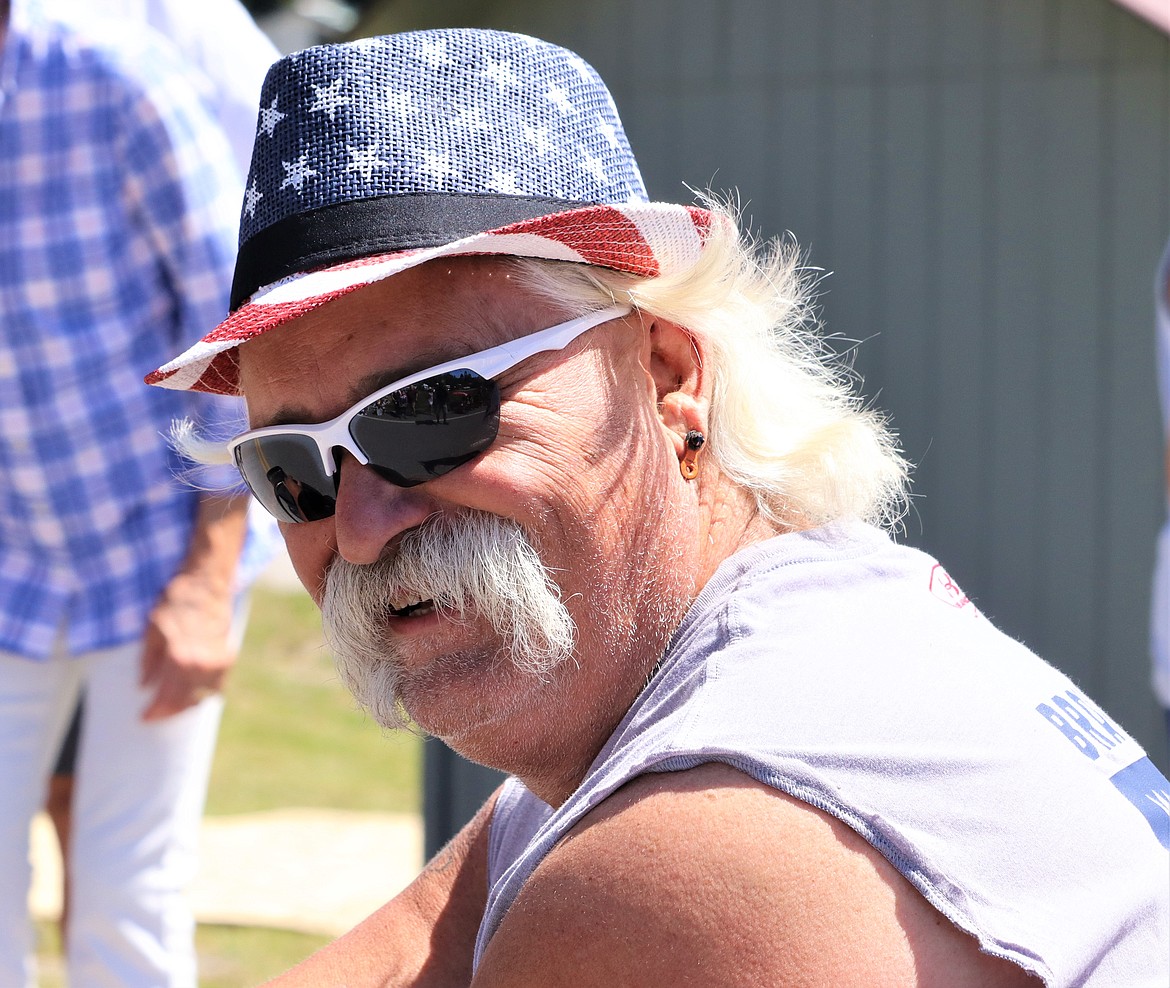 George "Hollywood" Zick joins the fun in the Bayview Daze parade.