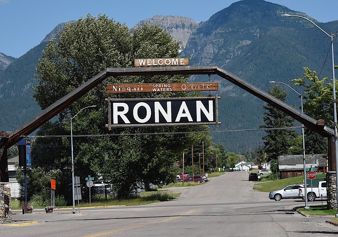Main Street in Ronan was pretty quiet on a sunny Saturday, but with a downtown Ronan master plan and and an economic development plan in the works, Ronan will be more vibrant. (Berl Tiskus/Leader)