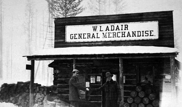 Adair’s Store when it was in Sullivan Meadow (Photo provided)