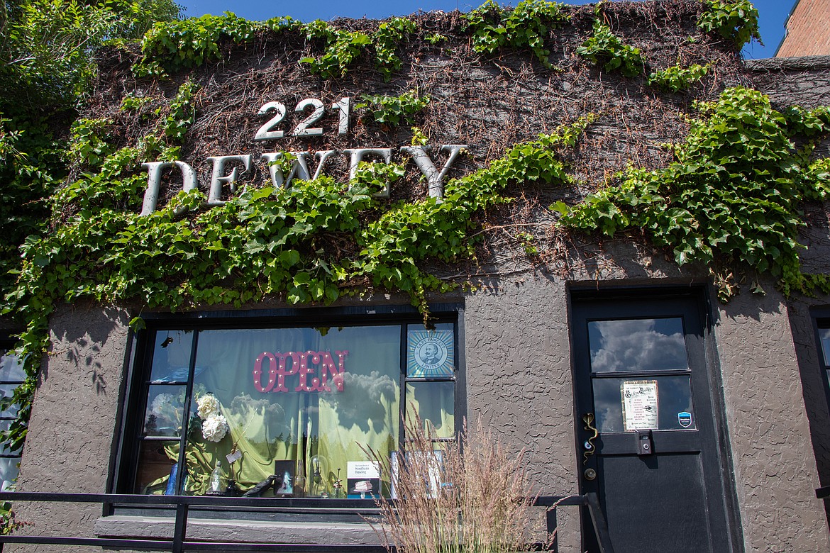 The outside of the Montana Farmacy's book and magic store in Eureka, Montana. (Kate Heston/Daily Inter Lake)