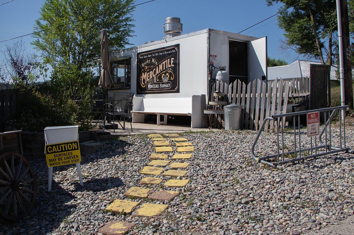 The Montana Farmacy food truck in Eureka, Montana. (Kate Heston/Daily Inter Lake)