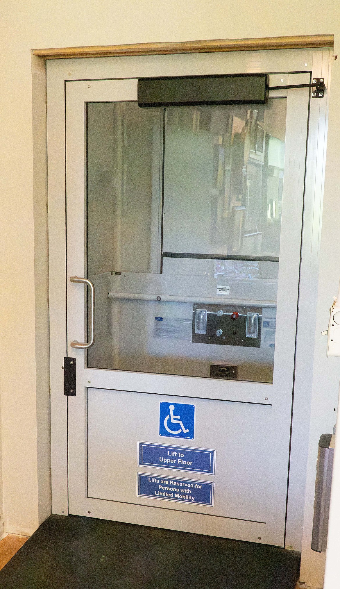 An elevator was recently installed at Paradise School. (Tracy Scott/Valley Press)