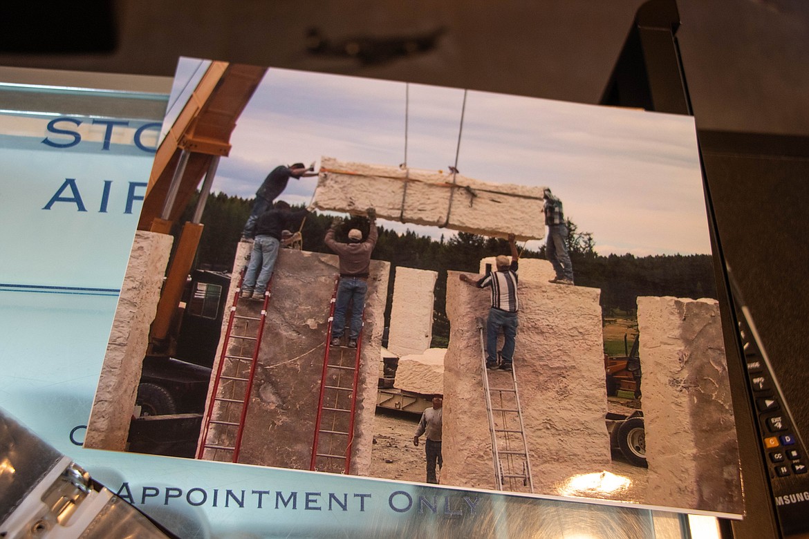 The life size replica of the prehistoric European Stonehenge in Montana was built in 2001 and took multiple people, machines and trucks to set up. (Kate Heston/Daily Inter Lake)