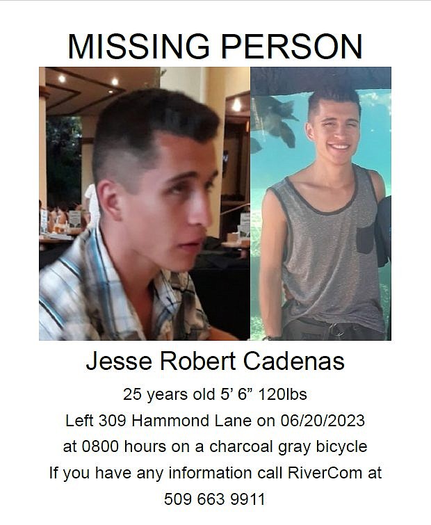 Searchers are looking for aid in finding Jesse Cardenas after he went missing in late June.