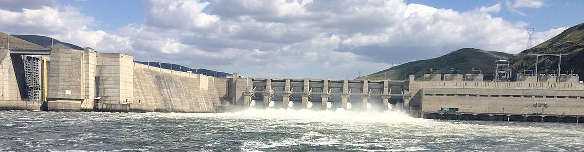 Lower Granite Dam, located on the Snake River roughly 40 miles downstream from the Idaho/Washington border.