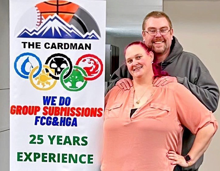 Melissa Craven and Darren Donoghue have opened The Cardman in Ephrata just across the street from Safeway, between Time Out Pizza and Pizza Hut. The couple, who have been together for about five years, hope to create a welcoming environment for area youth and hobbyists to come enjoy themselves.