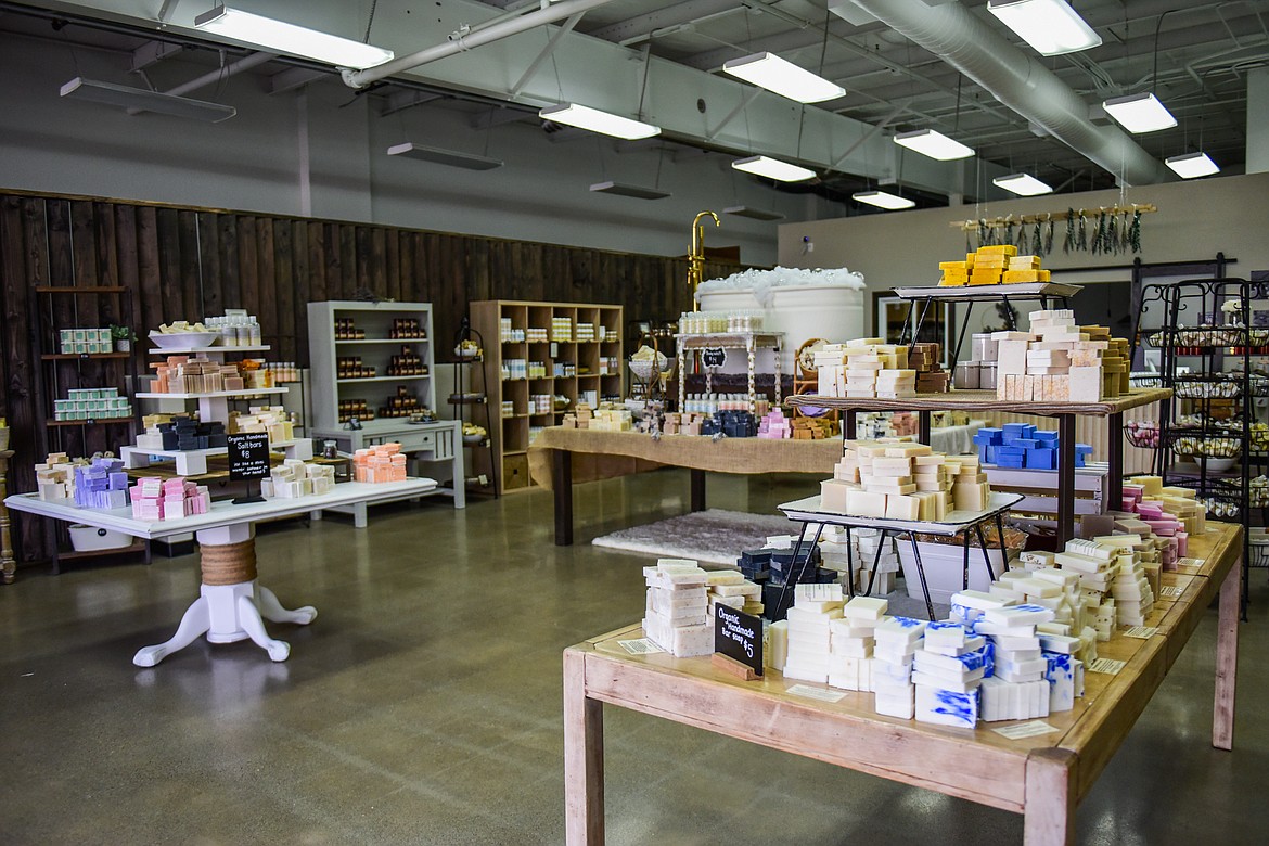 Modern Roots Natural Soaps & Body Care is located at 2593 US Highway 2 East in Evergreen. (Casey Kreider/Daily Inter Lake)