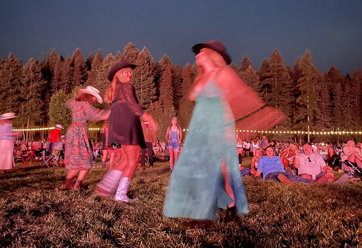 Ohio-based folk band Caamp draws a big crowd at the Under the Big Sky music festival in Whitefish on Friday, July 14, 2023. (Matt Baldwin/Daily Inter Lake)