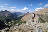 Climbing Triple Divide