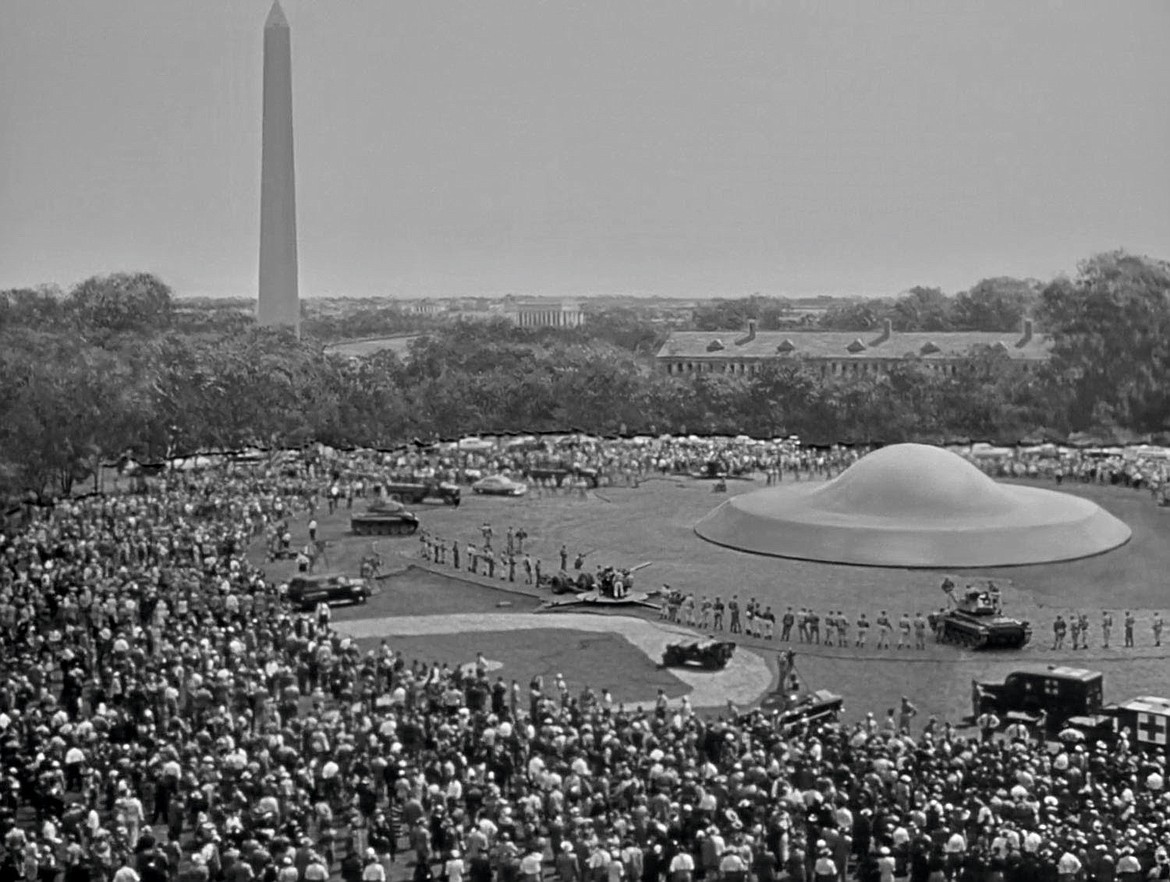 The movie “The Day the Earth Stood Still” focuses on an alien humanoid sent to Earth with an ultimatum.