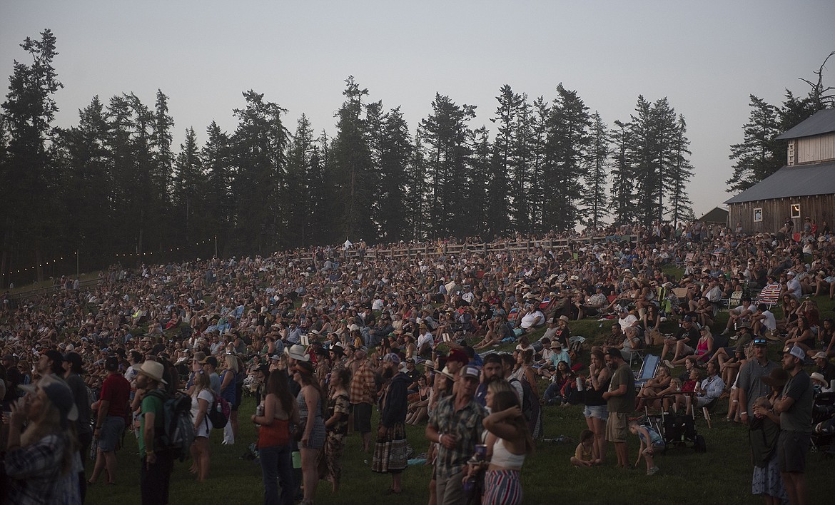 Crowds of about 20,000 each day attended the Under the Big Sky music festival last weekend in Whitefish. (Amy Boring photo)