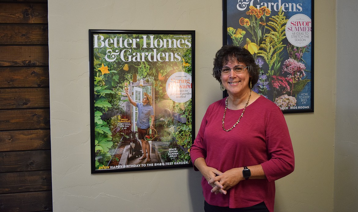 Real estate broker Connie Suehiro stands in her Better Homes and Gardens Real Estate Gary Mann Realty office. Suehiro is one of three local professionals who are hosting a monthly free seminar to guide prospective home buyers.