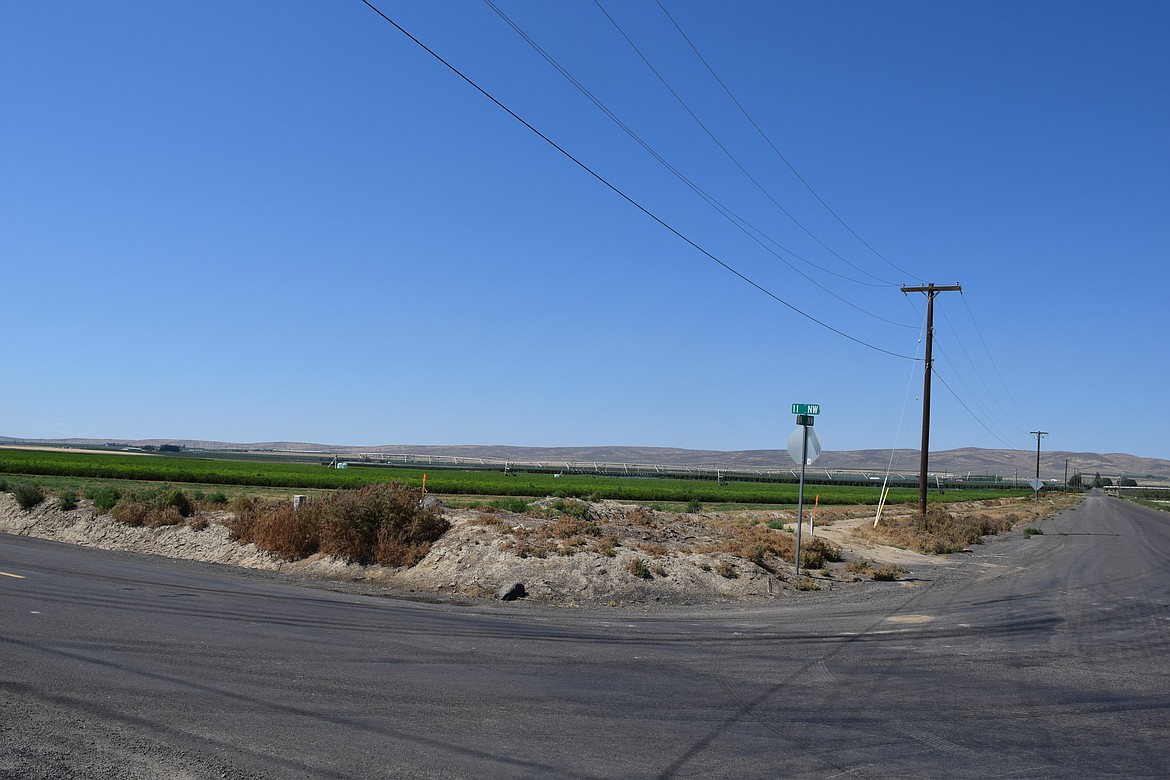 Quincy city officials will consider two separate annexation requests for property along Road 11 Northwest, pictured.