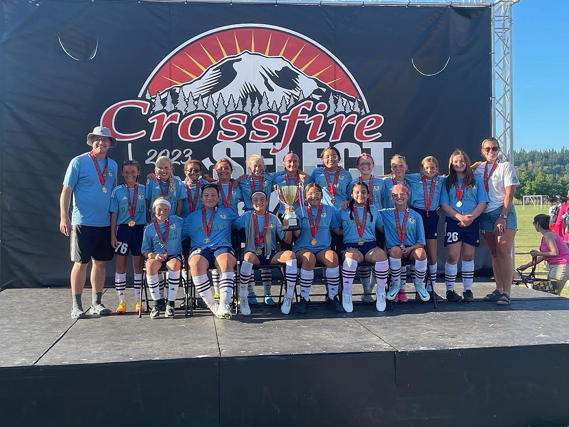 The 2011 Girls Basin Sounders, coached by Rachel Mohs, won the bronze division at this past weekend’s Crossfire Select Cup in Redmond.