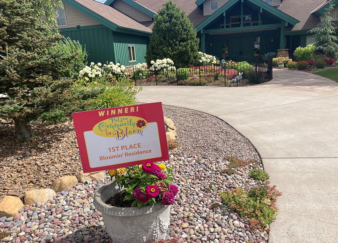 Nancy Luiso's home took first place in the Polson in Bloom Residence category. (Jane Larson photo)