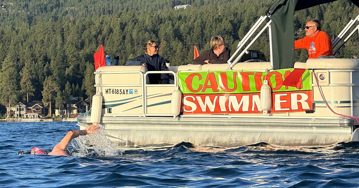 Swiss swimmer breaks record for fastest lake swim - Vimarsana News