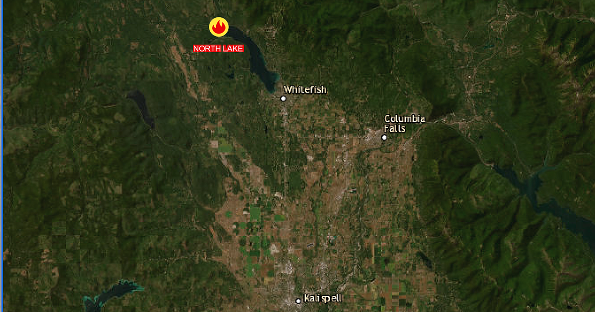 5-acre fire crops up along Whitefish Lake - Vimarsana News