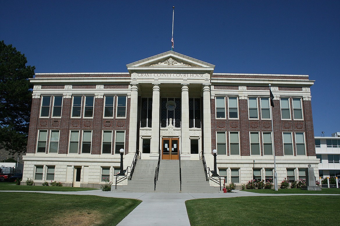 The Grant County Courthouse in Ephrata.