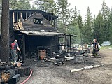 Fire destroys Athol home