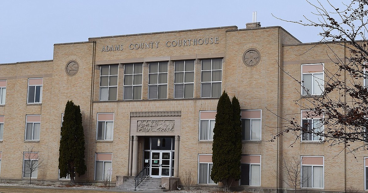 The Adams County Courthouse in Ritzville.