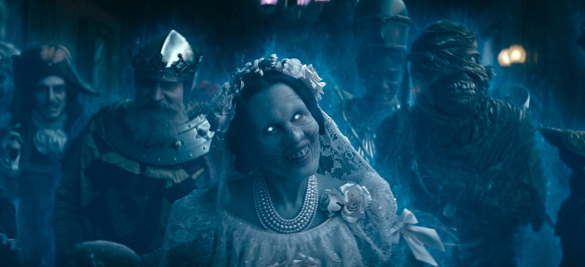 This image released by Disney Enterprises shows Lindsay Lamb as The Bride in a scene from "Haunted Mansion."