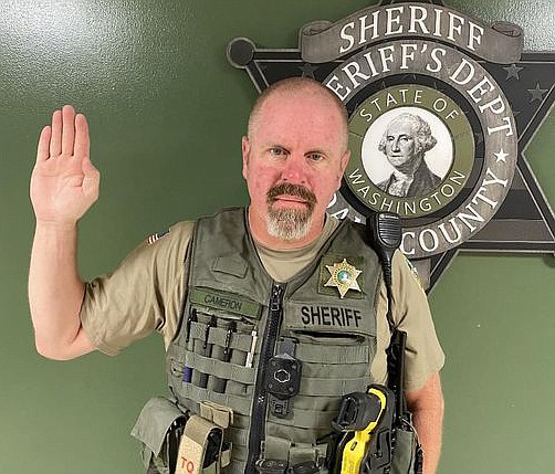 Deputy Mark Cameron has joined the Adams County Sheriff’s Office after a long career with the Ritzville Police Department.