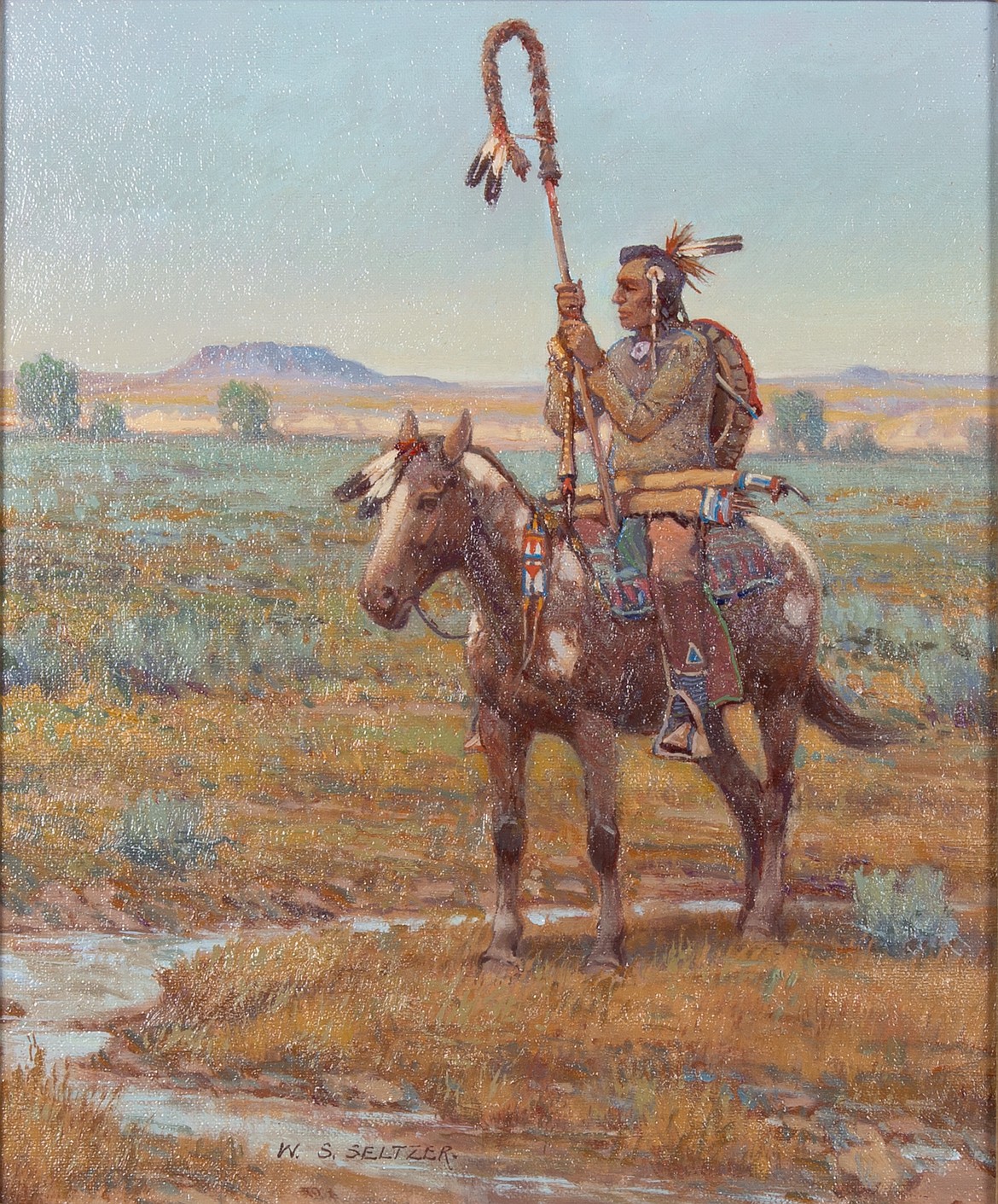 "In His Prime," oil on canvas, by prominent Montana artist Steve Seltzer will be shown at Cawdrey Gallery. (Courtesy photo)