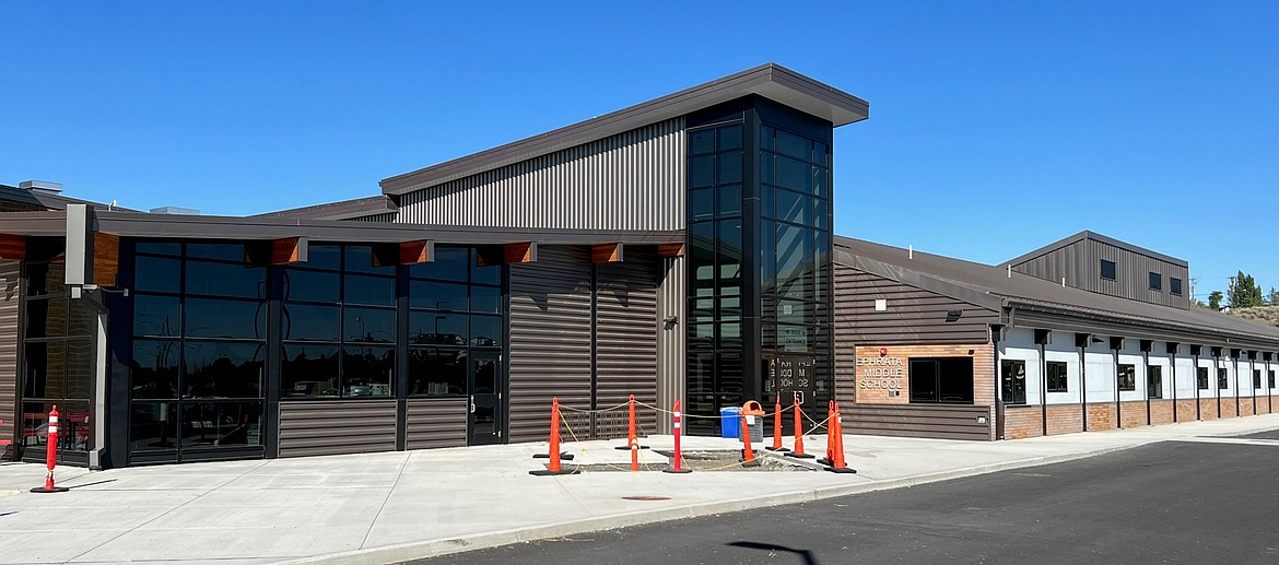 Renovations to Ephrata Middle School include improvements to security such as a vestibule at the main entrance that better controls access to the building to ensure student and staff safety.