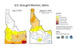 What determines a drought?