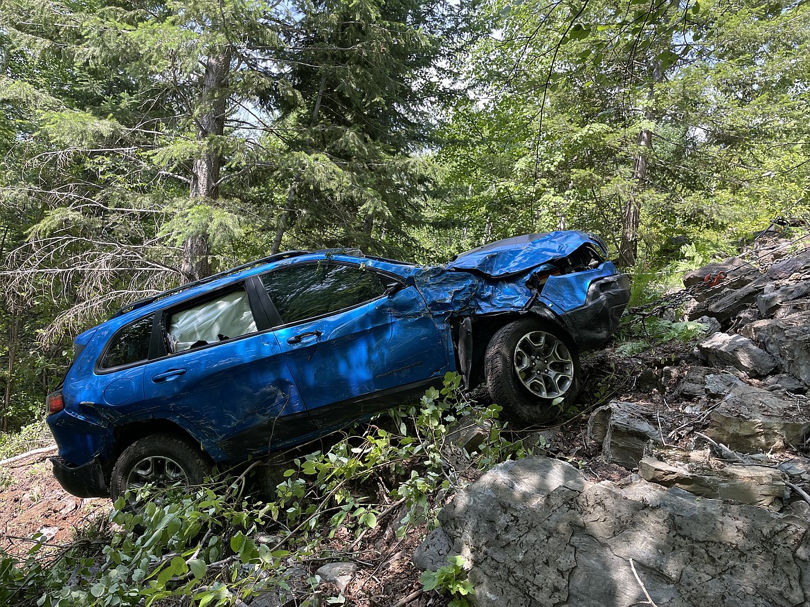 Authorities removed the vehicle on Friday Aug. 4. (photo provided)