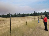Ridge Creek Fire: Warning residents to be prepared for possible evacuation