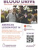 American Legion Post 14 plans blood drive