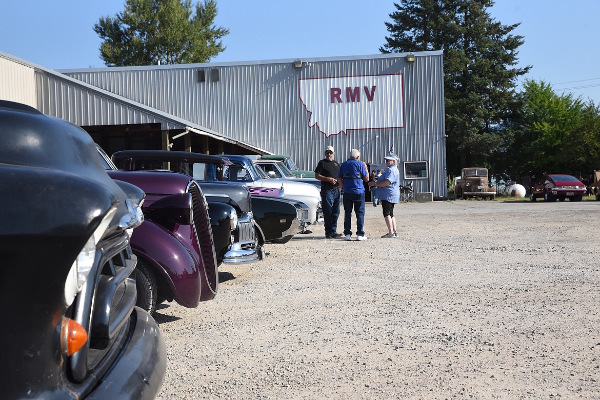 A variety of vehicles were ready to run at the 2023 Raven Run in Libby on Saturday, July 29. (Scott Shindledecker/The Western News)