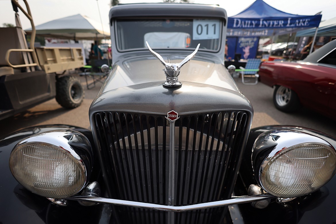 A 1940s era Essex at the Evergreen Show N' Shine at Conlin's Furniture on Saturday, Aug. 5. (Jeremy Weber/Daily Inter Lake)