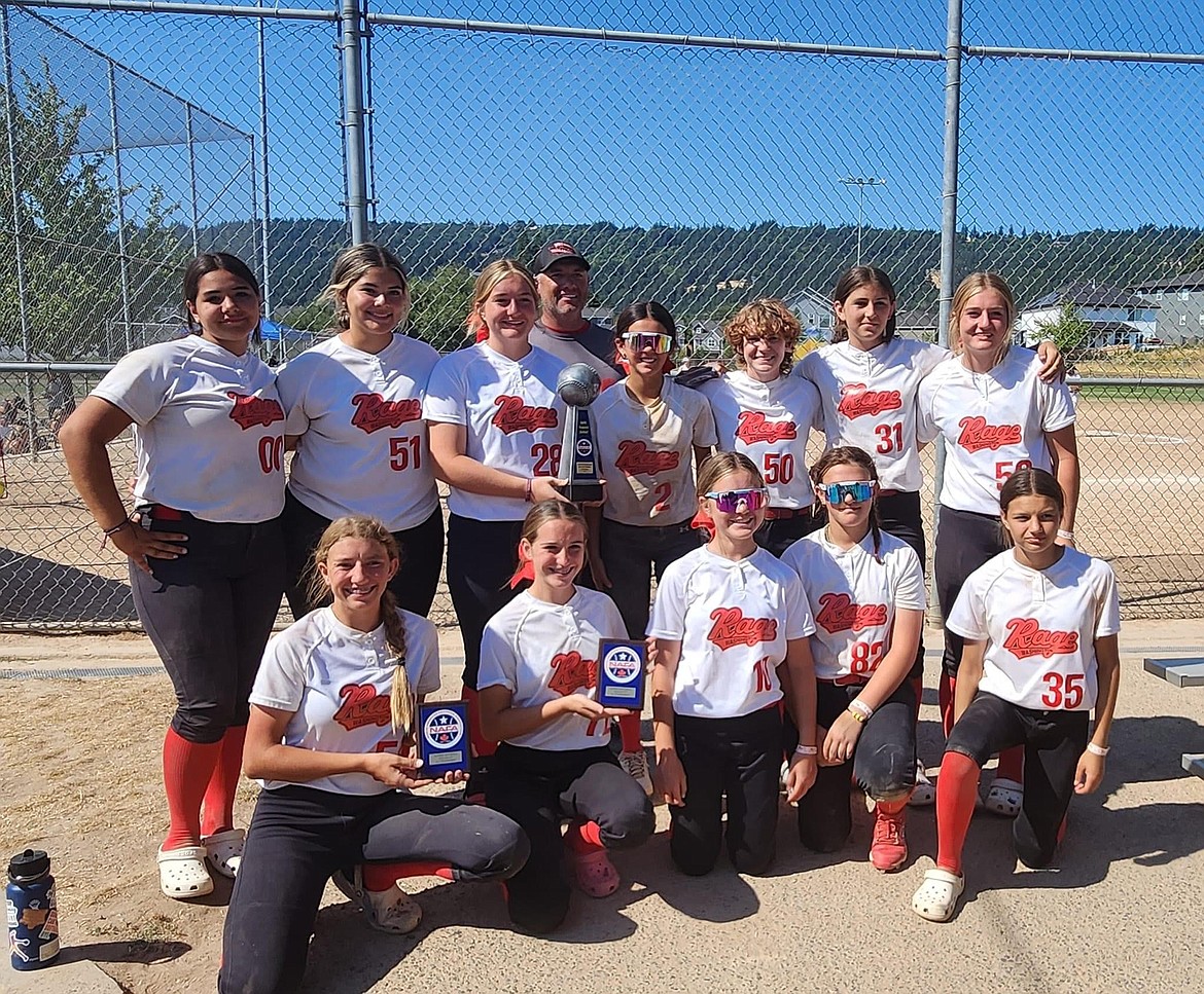 The 14U Washington Rage played nine games over a four-game span to place third at the North American Fastpitch Association Summer Nationals in Newberg, Oregon.