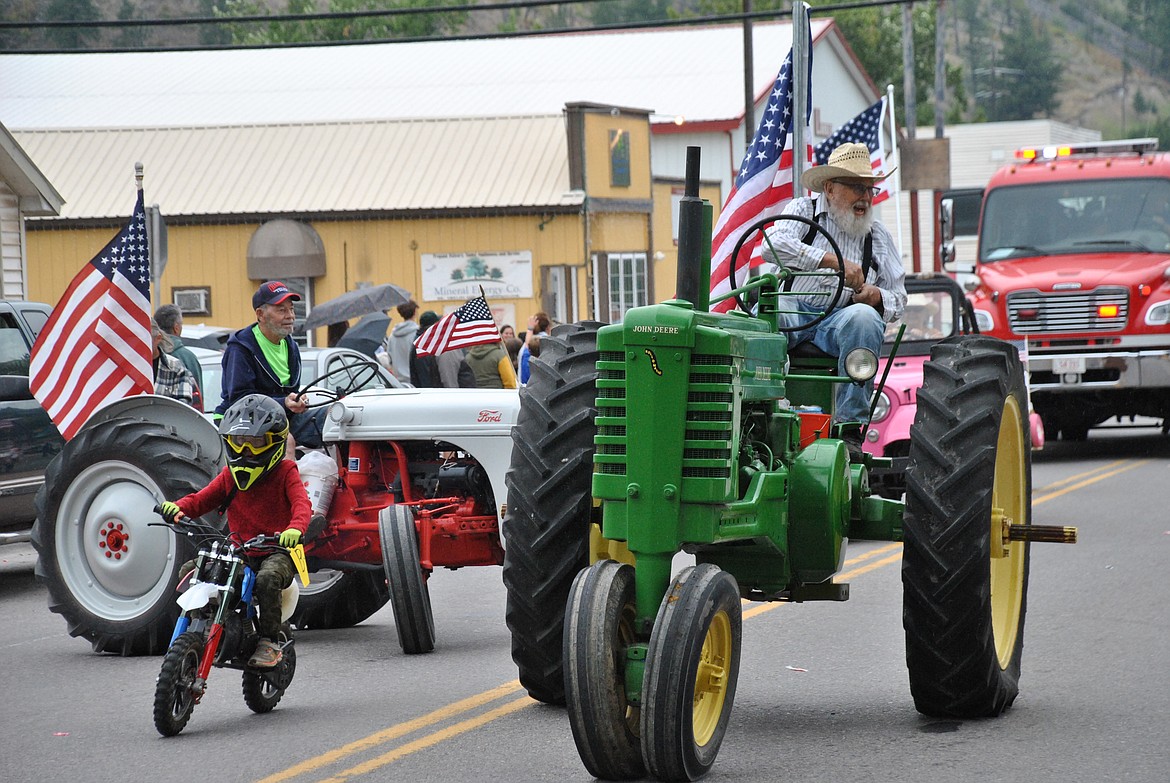 Riders young and old participated in the Mineral County Fair Parade on August 5. (Mineral Independent/Amy Quinlivan)