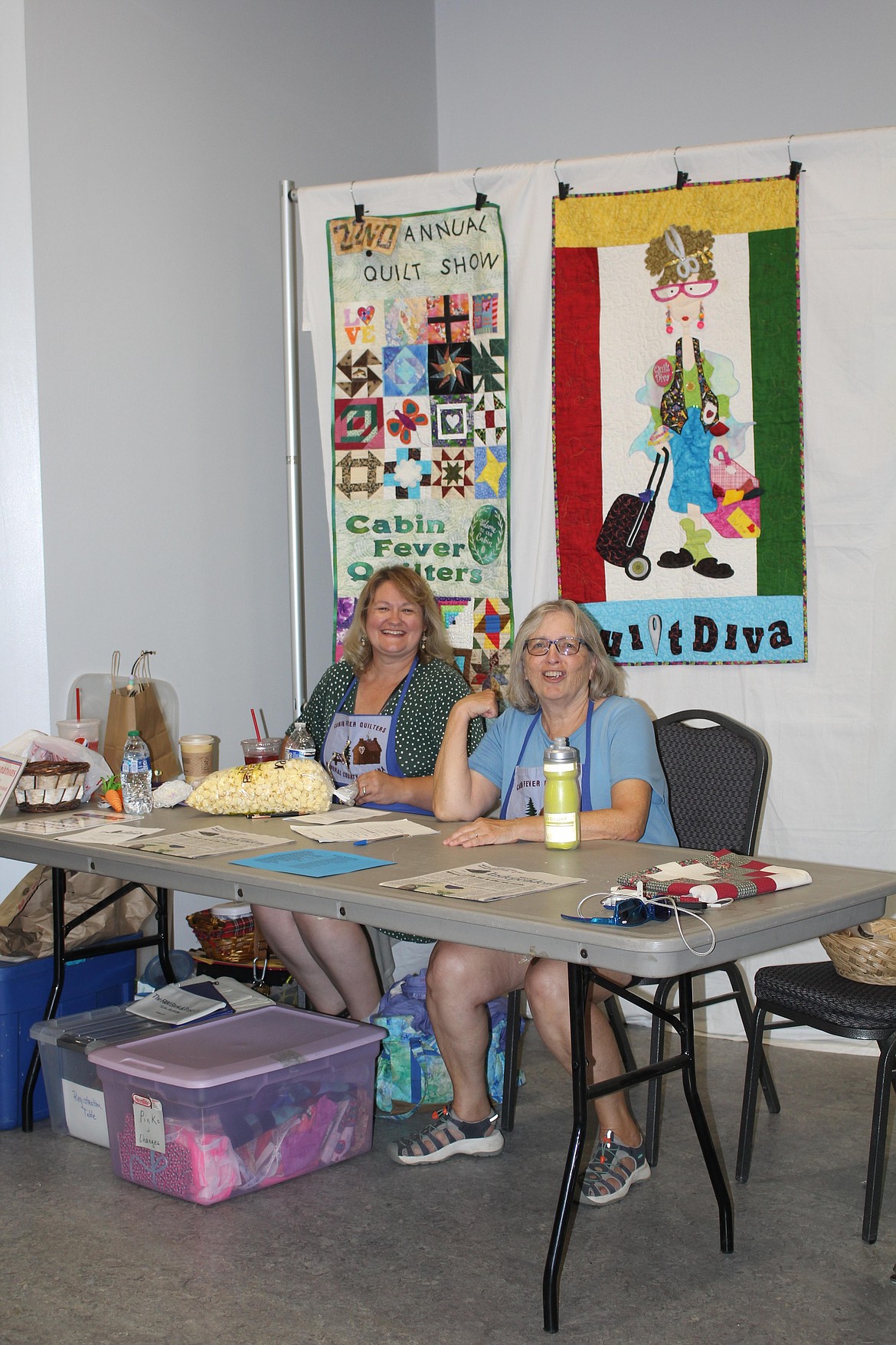 The quilt show at the Mineral County Fair. (Monte Turner/Mineral Independent)