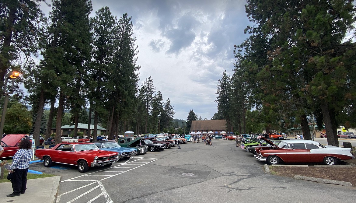 The Commancheros Car Show is one of the annual highlights of Pinehurst Days. People are able to stroll through the rows of cars throughout most of Saturday.