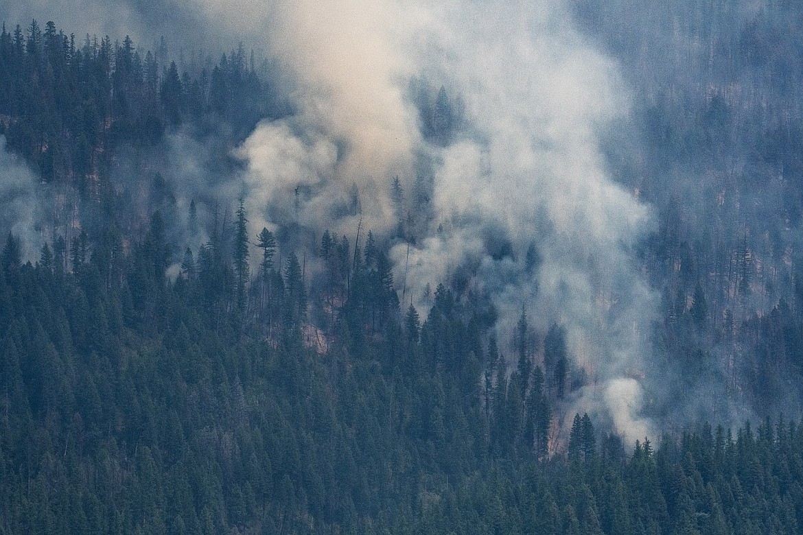 Preevacution order issued East of Highway 2 from Spotted Bear Road to