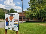 Fire danger 'very high'