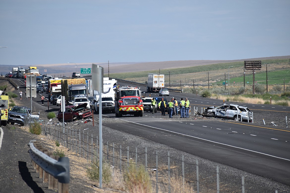 3-vehicle Collision Claims 1 On I-90 | Columbia Basin Herald