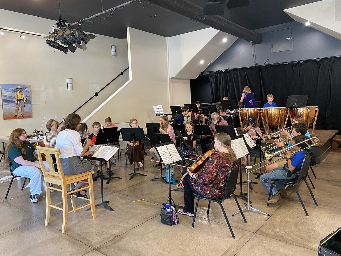 Music Conservatory of Sandpoint students take part in its youth orchestra program.