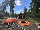Rains help with firefighting efforts