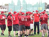 Hoses collects first win in Guns and Hoses annual softball game