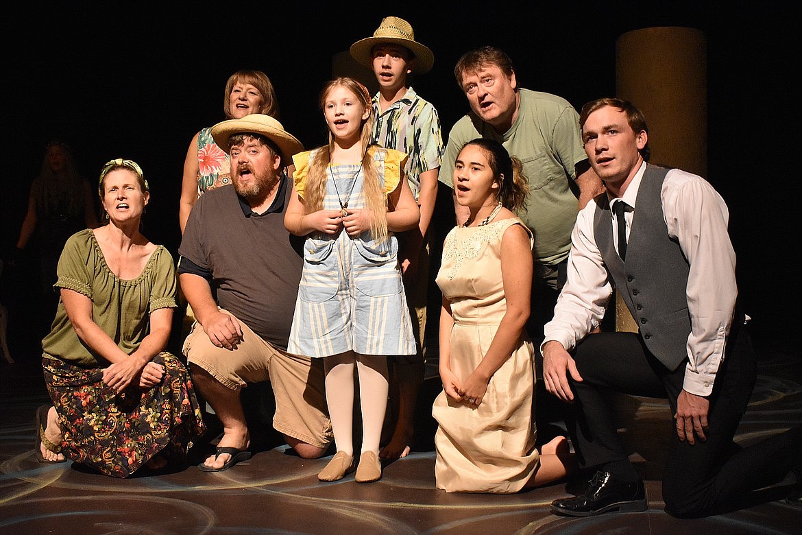 The Masquers players in "Once on this Island" in a production the troupe put on last fall. The troupe will be hosting a gala for the community later this month in appreciation for the community's support of the arts.