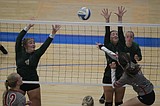 Volleyball jamboree at Coeur d'Alene High